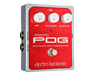 Electro-Harmonix Micro POG Octave Generator Pedal • $244.90