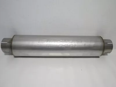 Sinister Diesel Universal Stainless Steel Muffler 5  Inlet SD-U5M-01-20 • $215.99