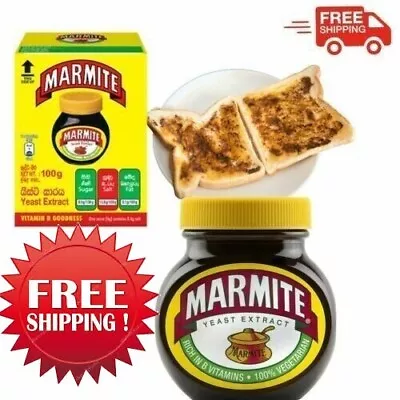 Marmite Large Best YEAST EXTRACT SPREAD 100g/200g Vegetarian Sri Lanka Quality • $20.34