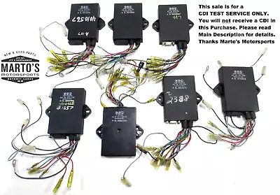 $24.95 • Buy Polaris Cdi Box Test All Models Sl Slt Sltx Virage Genesis 700 1200 750 1050