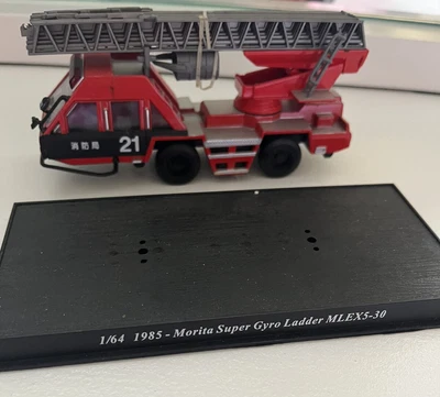 £1.99 • Buy 1:64 1985 MORITA SUPER GYRO LADDER MLEX5-30 Del Prado FIRE ENGINES OF THE WORLD