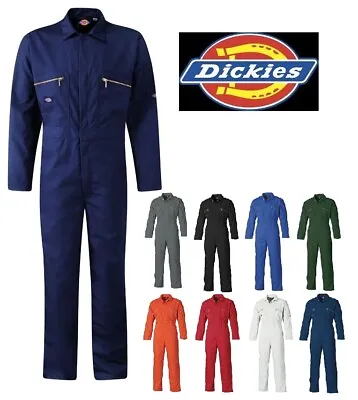 £39.95 • Buy Mens Dickies Redhawk Zip Front Coverall Overalls Boilersuit Wd4839 Sizes 34-60''
