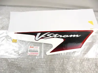 Suzuki DL650 V-Strom 2007 Red Right Side Cowl Emblem Decal Sticker New OEM • £59.99