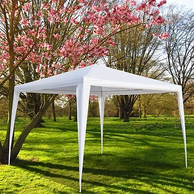 3x3M Heavy Duty Gazebo Marquee Canopy Waterproof Garden Patio Party Tent No Side • £55.99