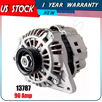 Alternator 2.0L For Mitsubishi Lancer 02-2004 & 1.8L Mirage 1998-2002 12V 13787 • $76.67