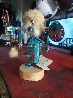 Navajo Buffalo Soldier Kachina Doll • $30