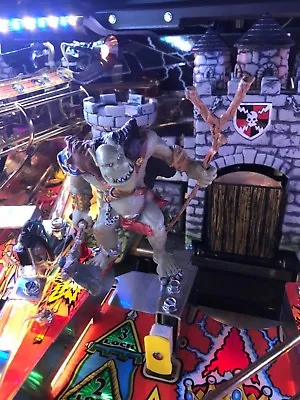 AWESOME! New Medieval Madness Or Remake Pinball Machine Troll Ogre Mod (MMR) • $36.99