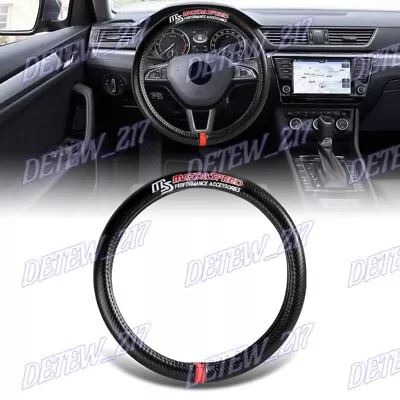 15  Diameter Car Steering Wheel Cover Carbon Fiber Style Look For MAZDA SPEED X1 • $23.88