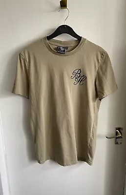 Beck And Hersey Men’s Khaki Tshirt Size Medium Short Sleeve • £3.50