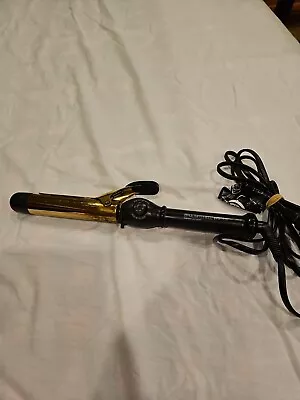 Paul Mitchell Pro Tools Express Gold Curl Marcel Titanium Curling Iron Works • $15