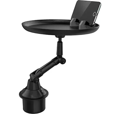 $23.30 • Buy Swivel Food Tray Table Car Phone Holder Organizer Drink Cup Holder Adjustable