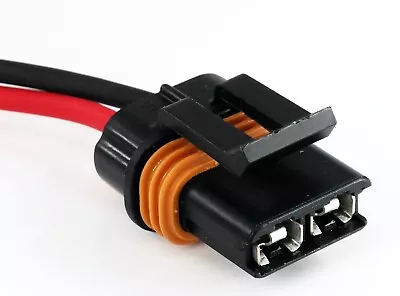 Assembled Delphi 2-Pin Female Metri 630 Series 12 AWG 46amp 8  Lead PIGTAIL  • $8.81