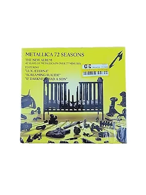 Metallica 72 Seasons CD New Sealed (Screaming Suicide If Darkness Had A Son) • $14.25