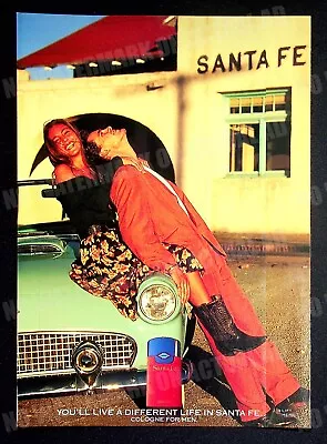 Santa Fe Cologne For Men 1990 Trade Print Magazine Ad Poster Advert • $7.99