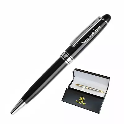 Customized Ballpoint Pen Elegant Engraved Pen. Luxury Metal Pen For Men Women. • $16.95