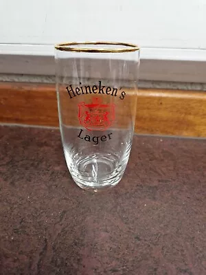 Heineken Brewery Half Pint Beer Glass - Amstersam Holland • £4