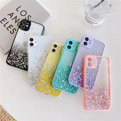 $8.99 • Buy Bling Glitter Case For IPhone 14 13 12 11 Pro Max X XR XS MAX 8 Plus Clear Cover