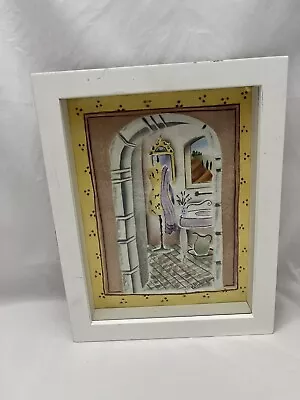 Vintage Katharine Gracey 3D Art “Room With A View” Hand Signed. • $30