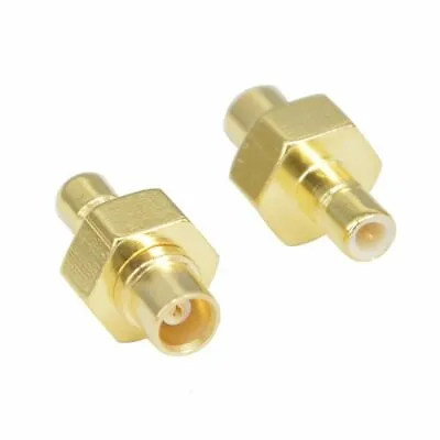 SMB Male To MCX Female Straight Plug RF Connector Adapter  X1            975 • £3.95