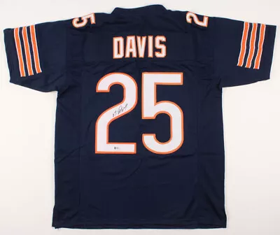 Mike Davis Signed Bears Jersey (Beckett COA) Chicago's 2019 Feature Back  • $87.96