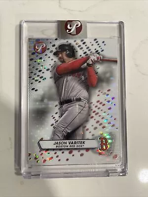 2023 Topps Pristine Baseball JASON VARITEK Encased Refractor Boston Red Sox • $2