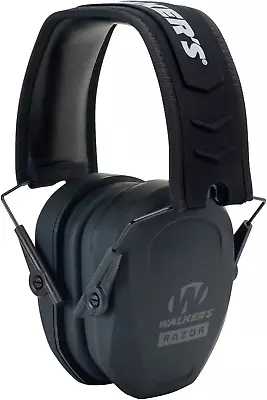 Walker'S Razor Slim Passive Earmuffs Ultra Low Profile 27Db NRR Light Weight • $23.89