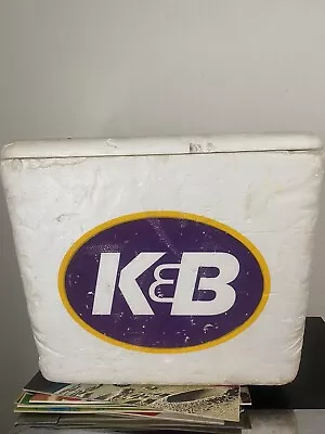 Vintage K&B Styrofoam Ice Chest • $19.99