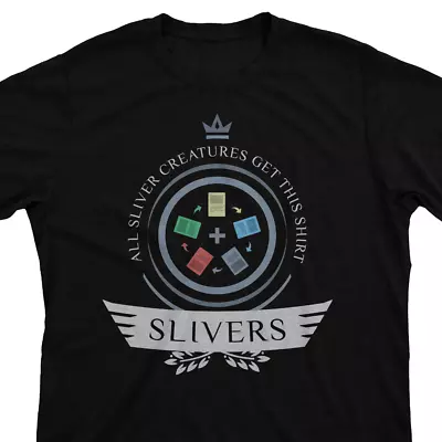 Slivers Life - Magic The Gathering Tribe EDH Commander Unisex T-Shirt MTG Gift • $22