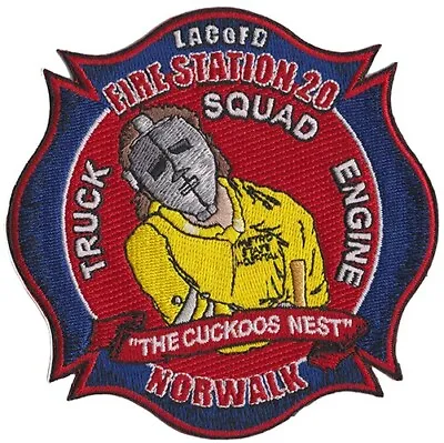 LA County Station 20 THE CUCKOOS NEST Norwalk  FIRE  PATCH NEW ! • $6.95