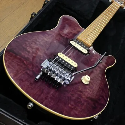 MUSIC MAN EVH Signature Trans Purple Quilt Mapl Electric Guitar #24187 • $7240