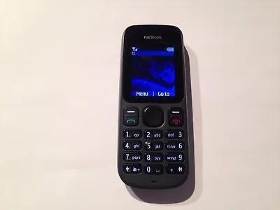£10.99 • Buy Nokia 100 - Phantom Black (EE, T-mobile,Virgin Mobile) Mobile Phone 