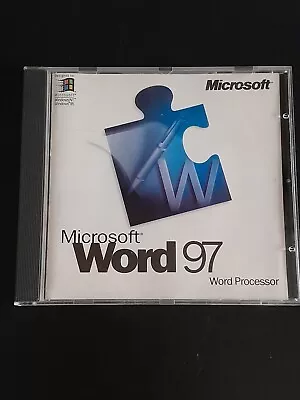Microsoft WORD 97 • £9.99