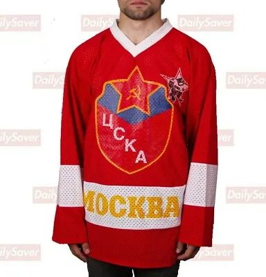 Vintage Pavel Bure Russian Hockey Jersey Fan Club Mens M Olympic Team Russia  • $44.99