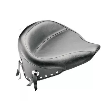 Mustang 17.5  Wide Studded Driver Seat 2007-15 Harley Softail FLSTC 00-07 FLSTS • $405