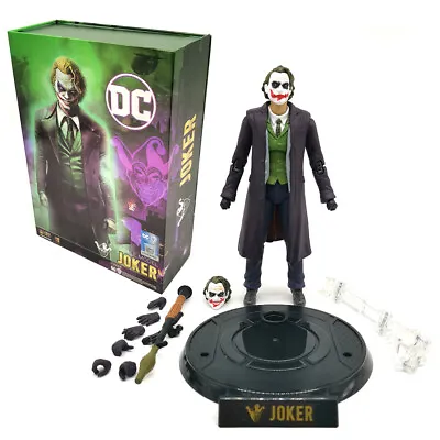 DC Comics Joker Batman Dark Knight 7.7  Action Figure Model Scenes Toys Gift • £39.99