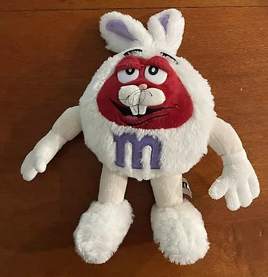 Mars M&M’s Collectable Red M&M Rabbit Bunny Plush 2013 • $10