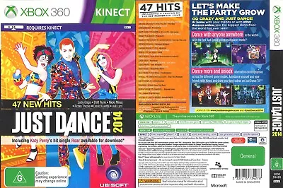 50d Xbox 360 Just Dance 2014 • $24.95