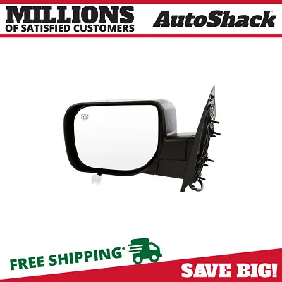 Driver Mirror Power Heated Black For 2006-2013 2014 2015 Nissan Titan 5.6L V8 • $49.13