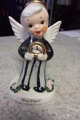 Vintage Napco May Boy Angel 1956 #A1922 Wedding Groom Figurine • $25