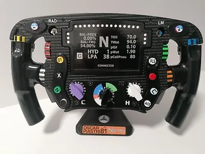 Oscar Piastri_FULL SIZE Replica MCL60_2023 McLaren F1 Steering Wheel • £280