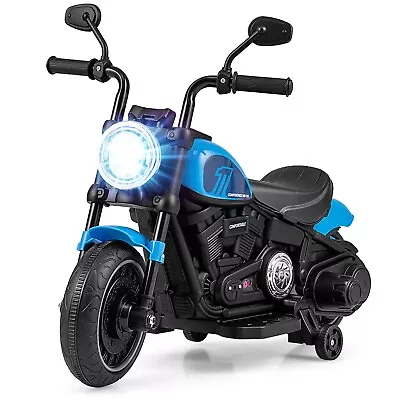 Costway 6V Kids Ride On Motorcycle Electric Battery Powered Off-Road Motorbike • £59.95