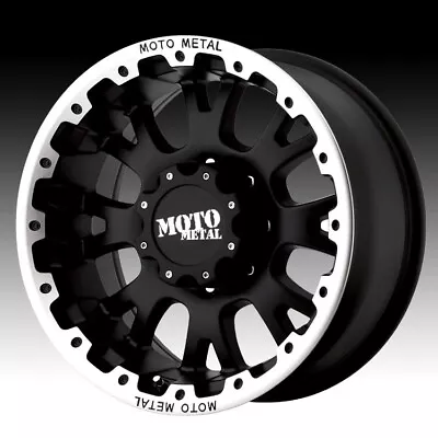 Moto Metal MO956 Matte Black Machined Custom Wheels Rim 17x9 5x135 • $220