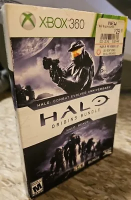 Halo Origins Bundle Xbox 360 Standard Edition Combat Evolved & Reach • $69.99