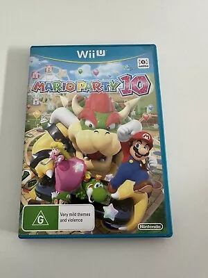 Mario Party 10 Nintendo WiiU PAL • $35