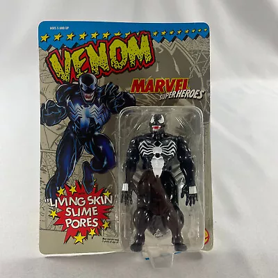 New/Sealed Venom Marvel Super Heroes ToyBiz 1991 Figure W/ Living Skin Slime • $15.99