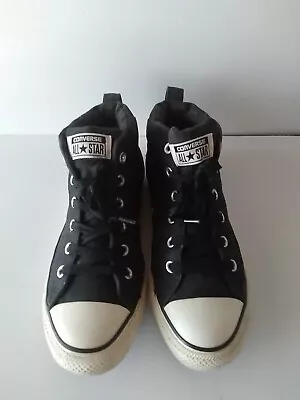 Converse All Star Chuck Taylor Black Unisex Sneakers - Size Mens 8 / Women's 10 • $28