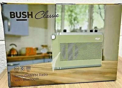 £33.74 • Buy Bush Classic Retro Bluetooth Digital DAB FM Radio RDS Text Vintage Portable LCD