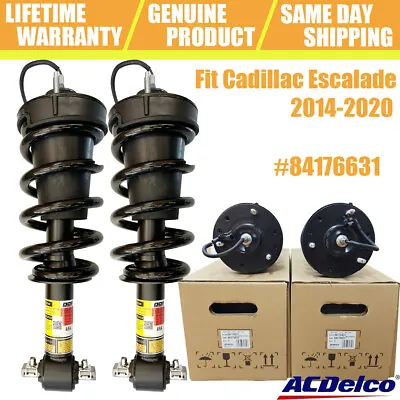 $499.99 • Buy Pair Genuine Front Shock Assemblys For 2014-2020 Cadillac Escalade GMC 84176631