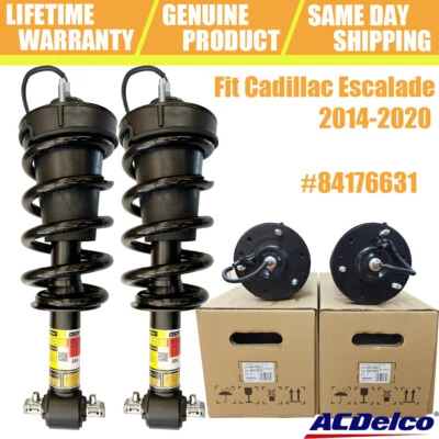 $499.99 • Buy Pair Genuine Front Shock Assemblys For 2014-2020 Cadillac Escalade GMC 84176631
