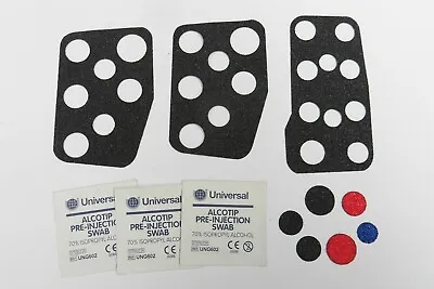 Pedal Grippers For Logitech G25 G27 G29 G920 G930 Self Adhesive Grip Tape Faces • £9.45